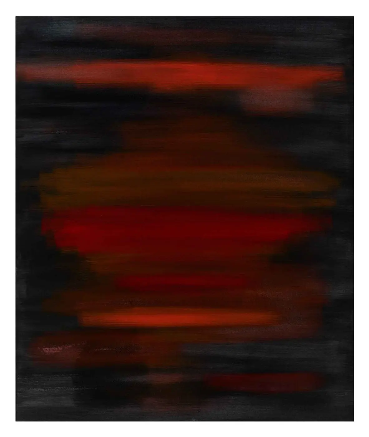 Dark Cadence — Shadow series, acrylic on canvas by Pedram Bohluli