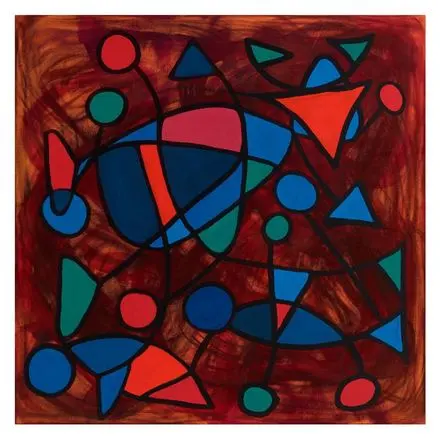 Prism Garden — Wonder series, acrylic on canvas by Pedram Bohluli